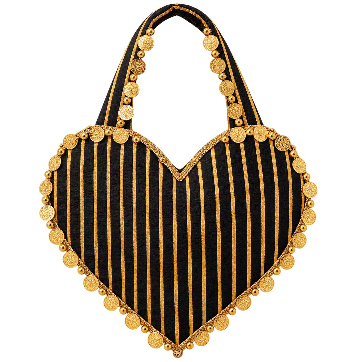 HEART AFFAIR - Not your usual potli. A heart full of festive drama. 🖤✨