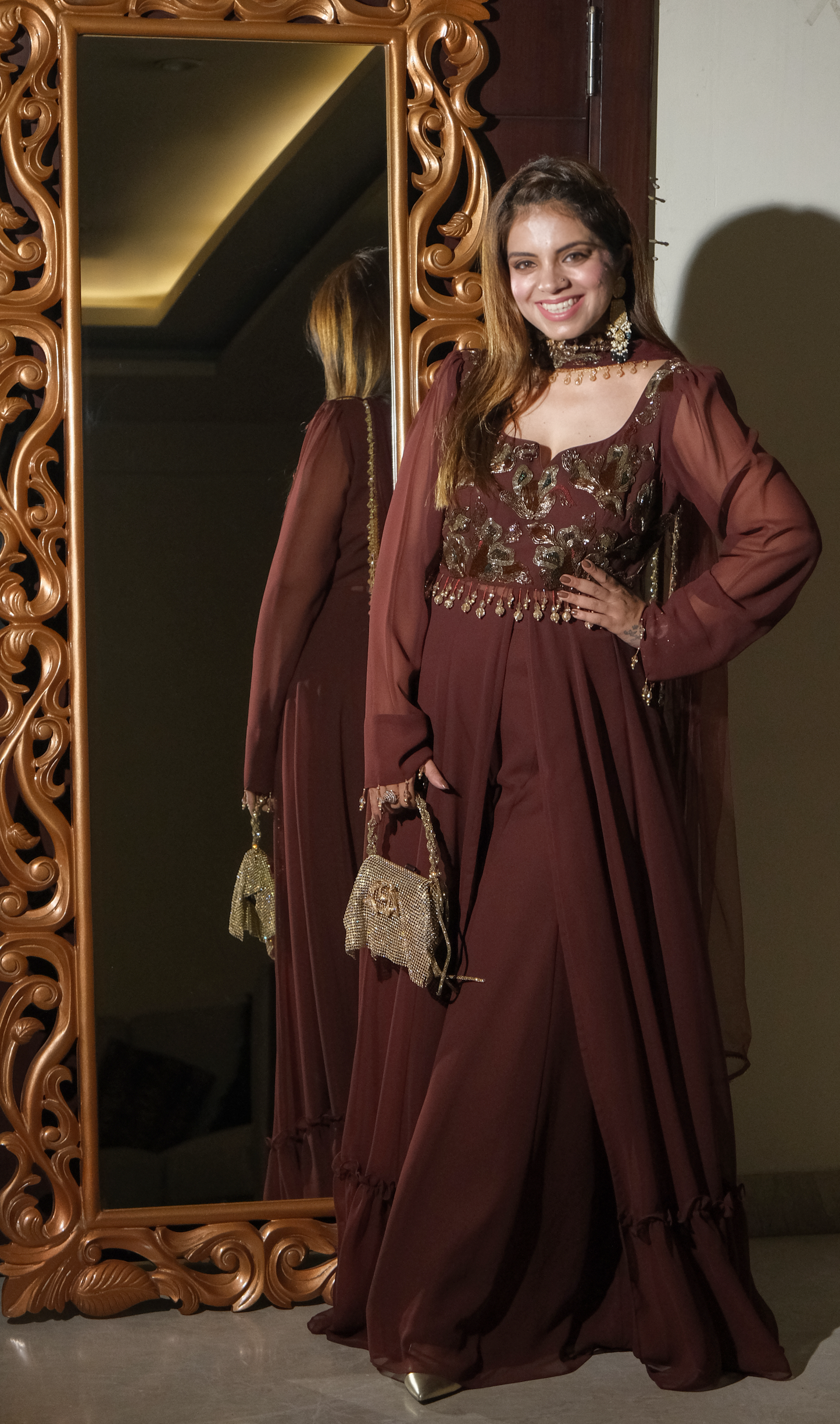 Heer - Anarkali Suit with Plazo – Enchanting Elegance for Festive & Wedding Wear