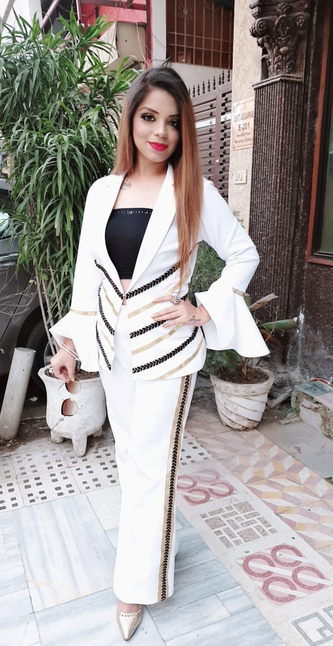 Lace Coat and Trouser Set for Women – Stylish & Comfortable Occasion Wear