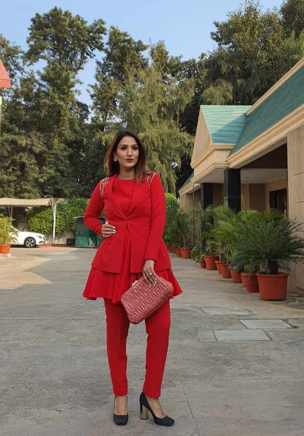 Elegant Skirt Coat Trouser Set for Women | Stylish & Comfortable Outfit