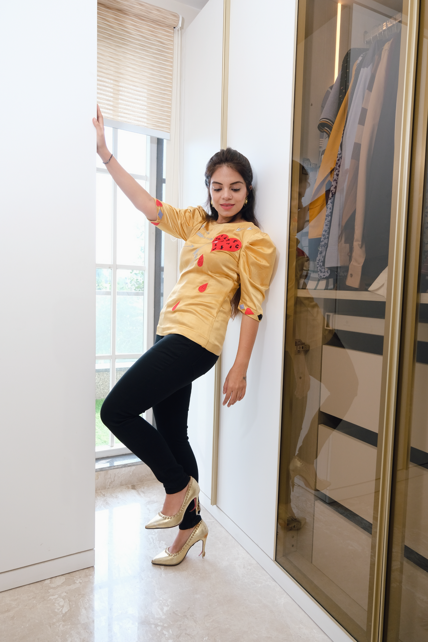 embroidered fashion shirt